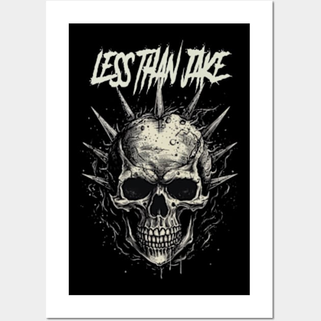 LESS THAN JAKE VTG Wall Art by Swank Street Styles